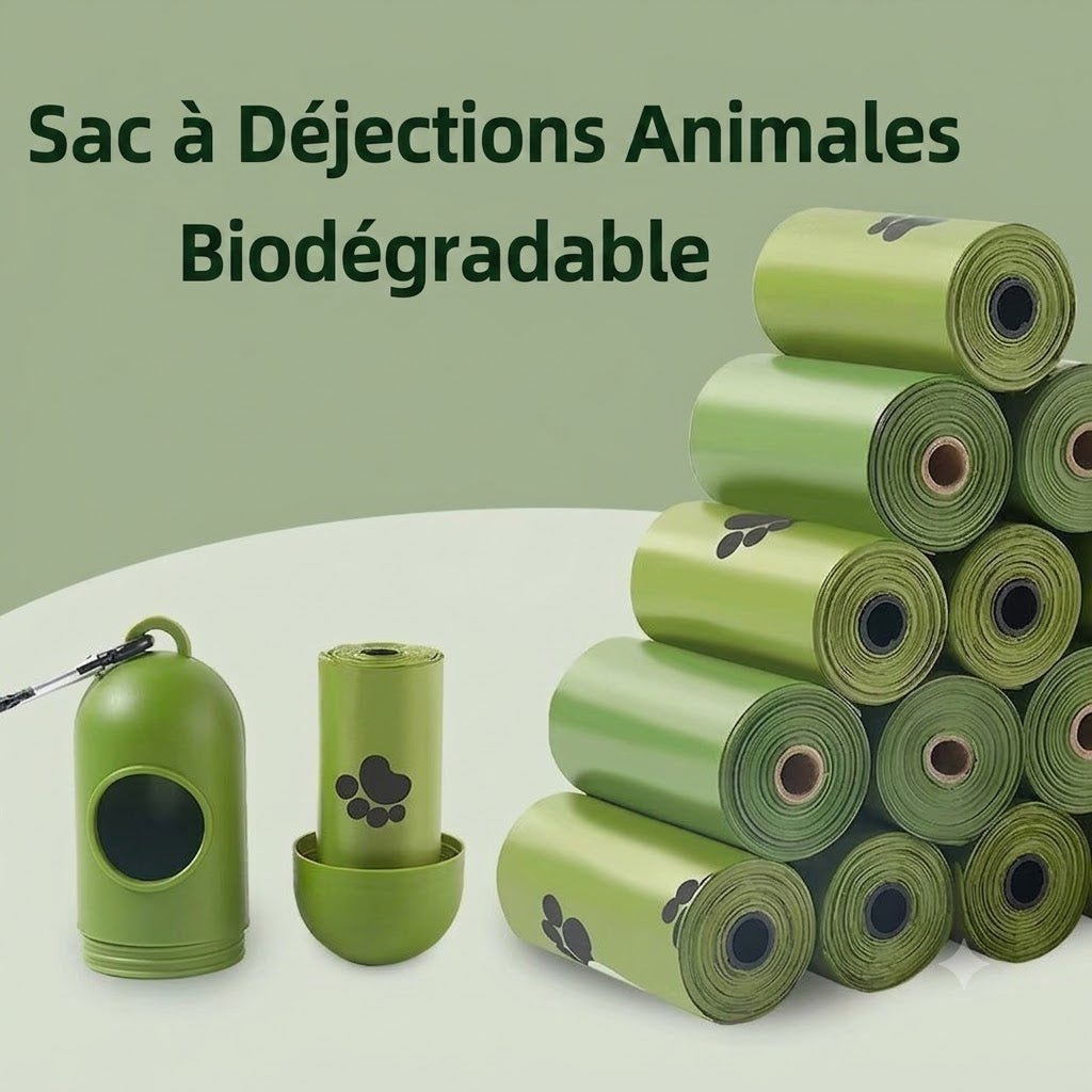 Sacs à crottes biodégradables