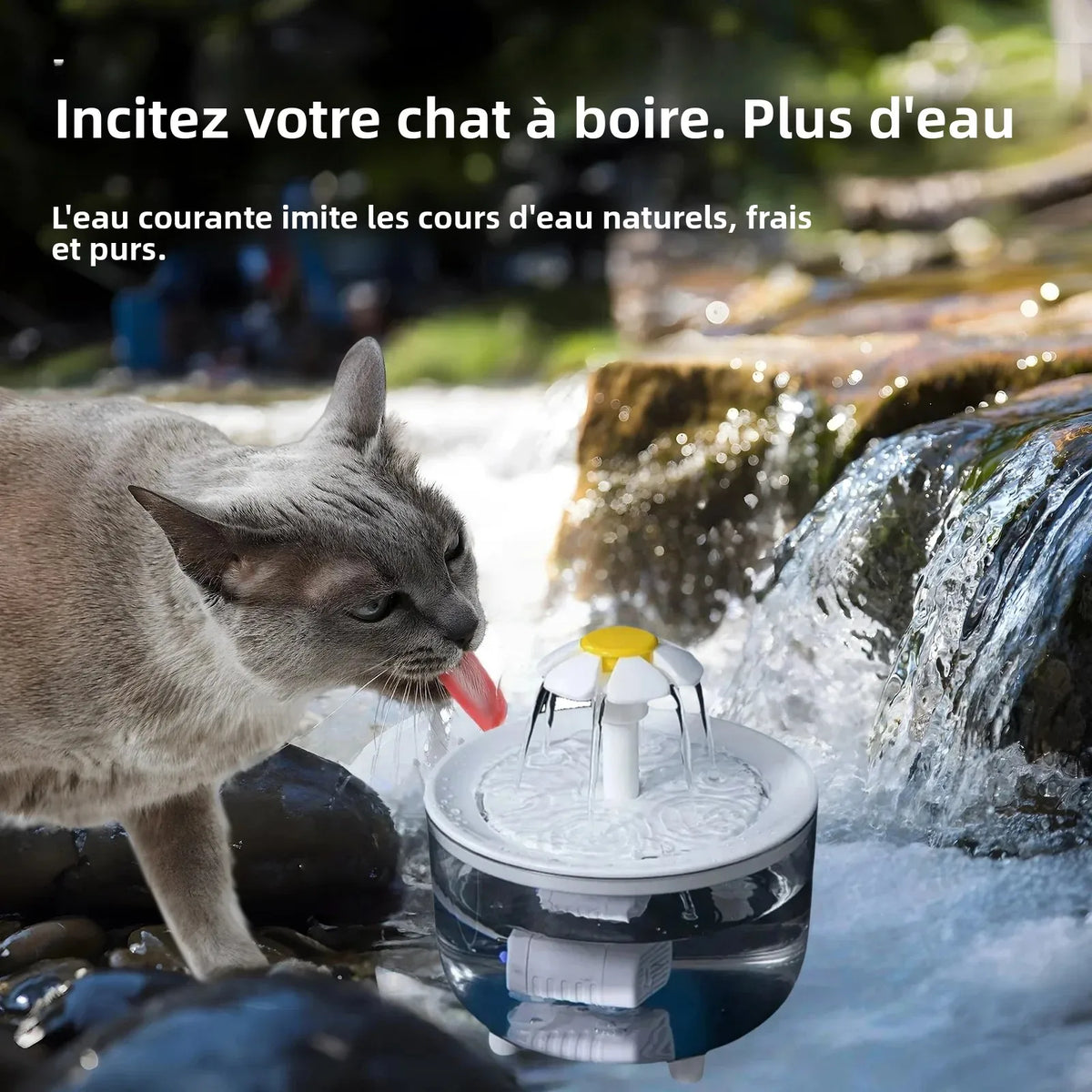 Fontaine à eau USB 1,2 L