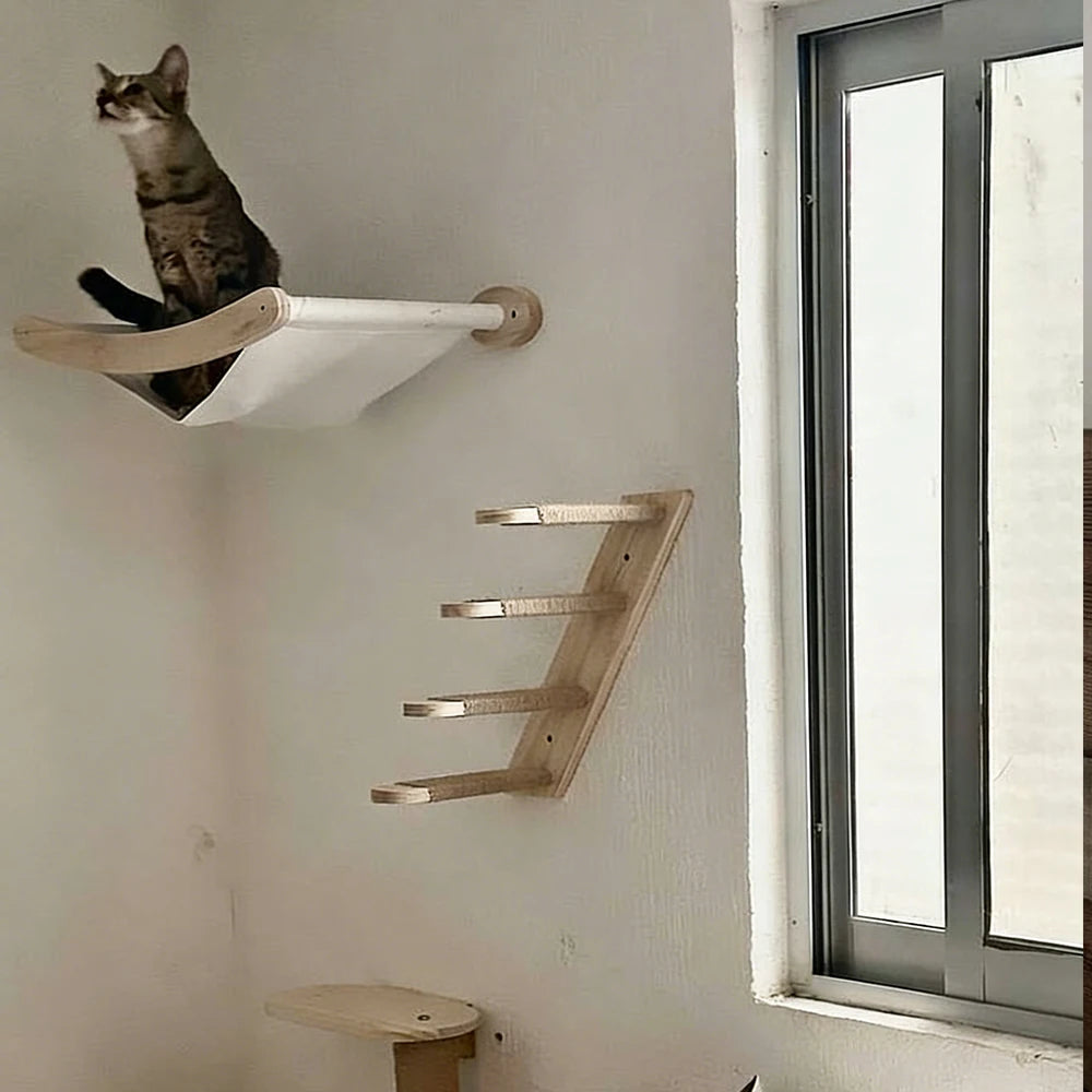 Wandregal für Katzen