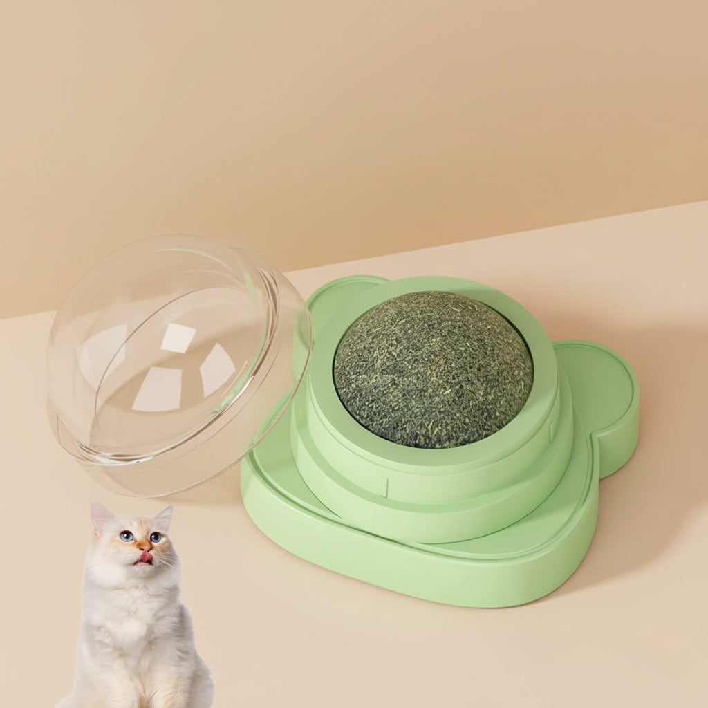 Wandmontierter Leck-Katzenminzball