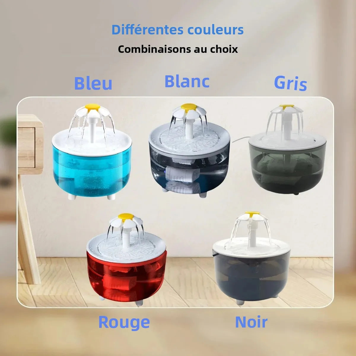 Fontaine à eau USB 1,2 L