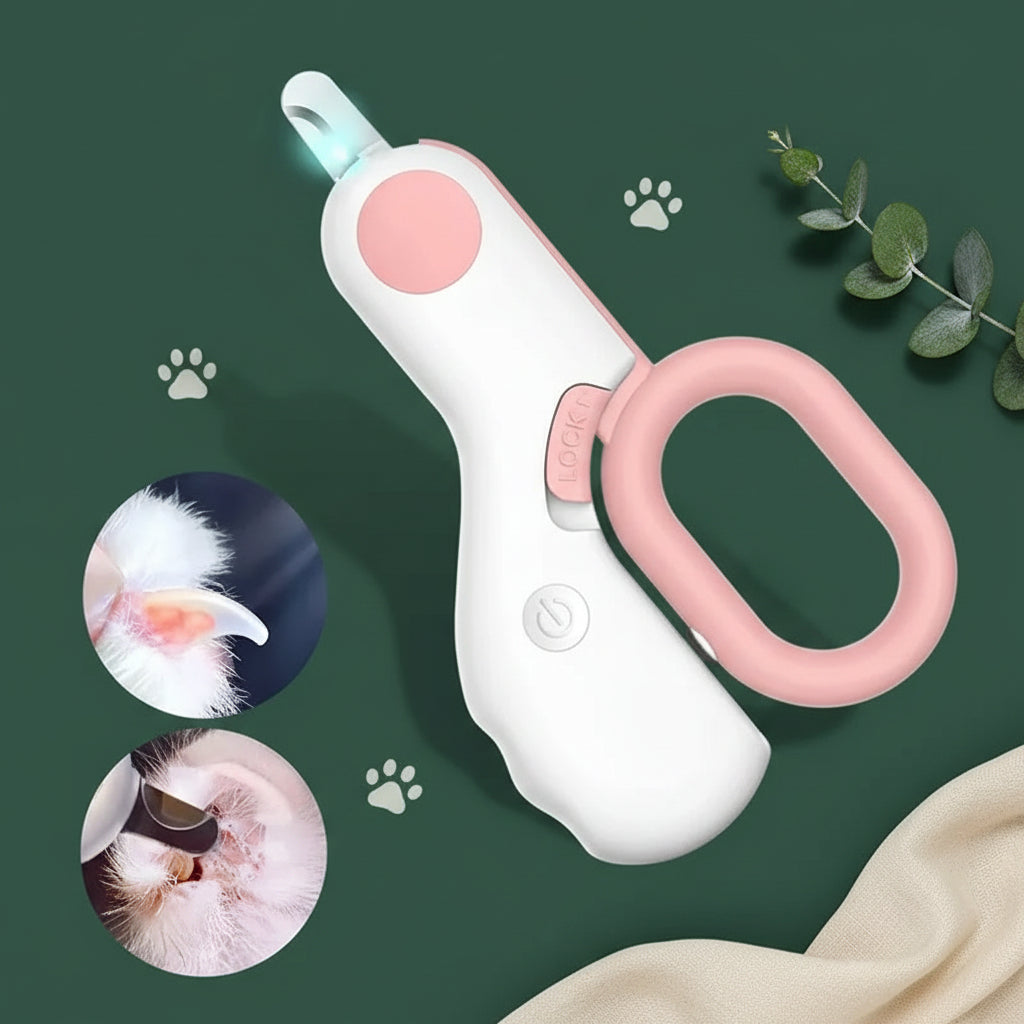 Coupe-griffes avec LED intégrée Chat, Chien et Petits Animaux