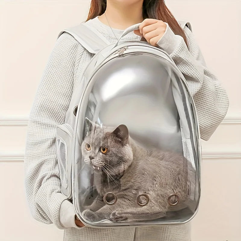 Weltraumkapsel-Rucksack für Katzen und kleine Hunde