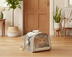 Sac de transport pliable à épaule pour chat et petit chien