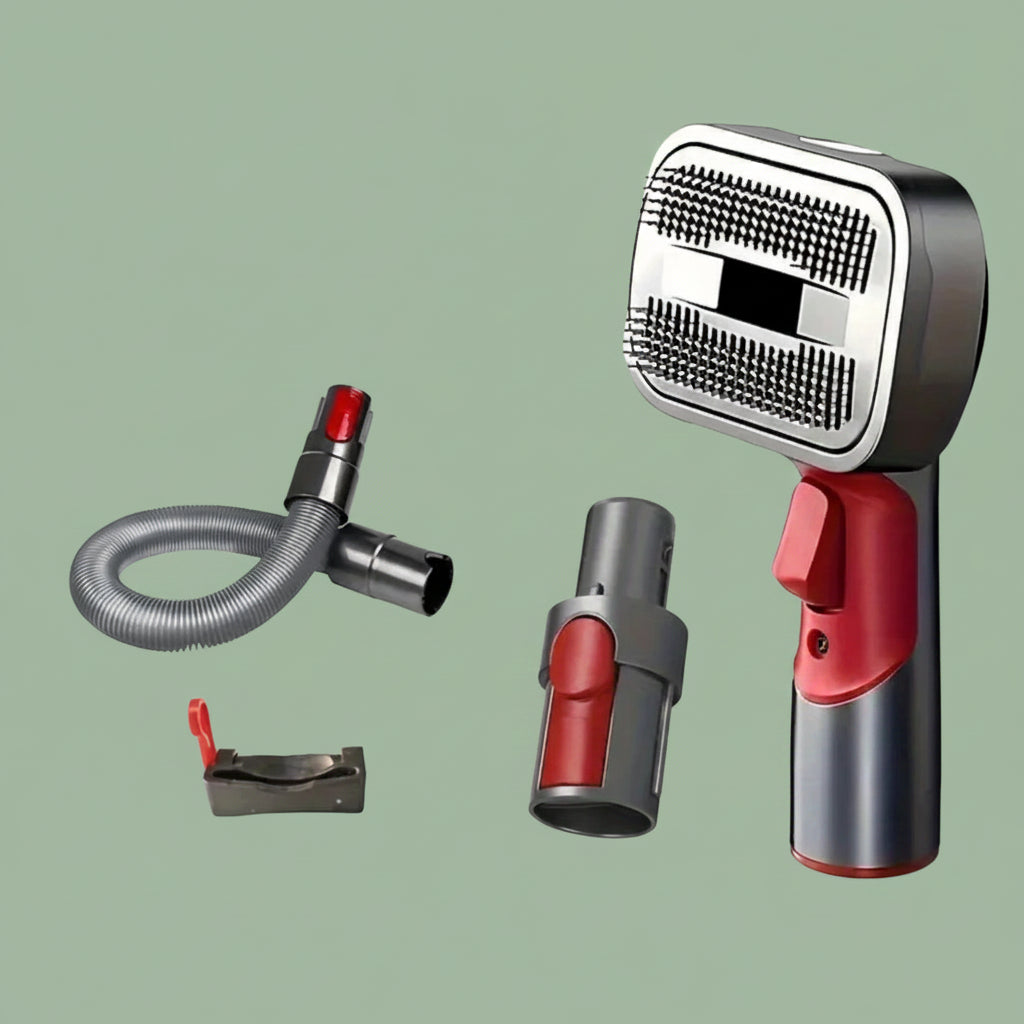 Brosse de toilettage aspirante compatible Dyson