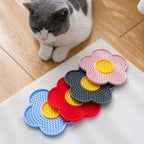 Tapis de léchage en fleur pour chien et chat