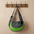 Sac à bandoulière avec filet respirant pour chat et petit chien