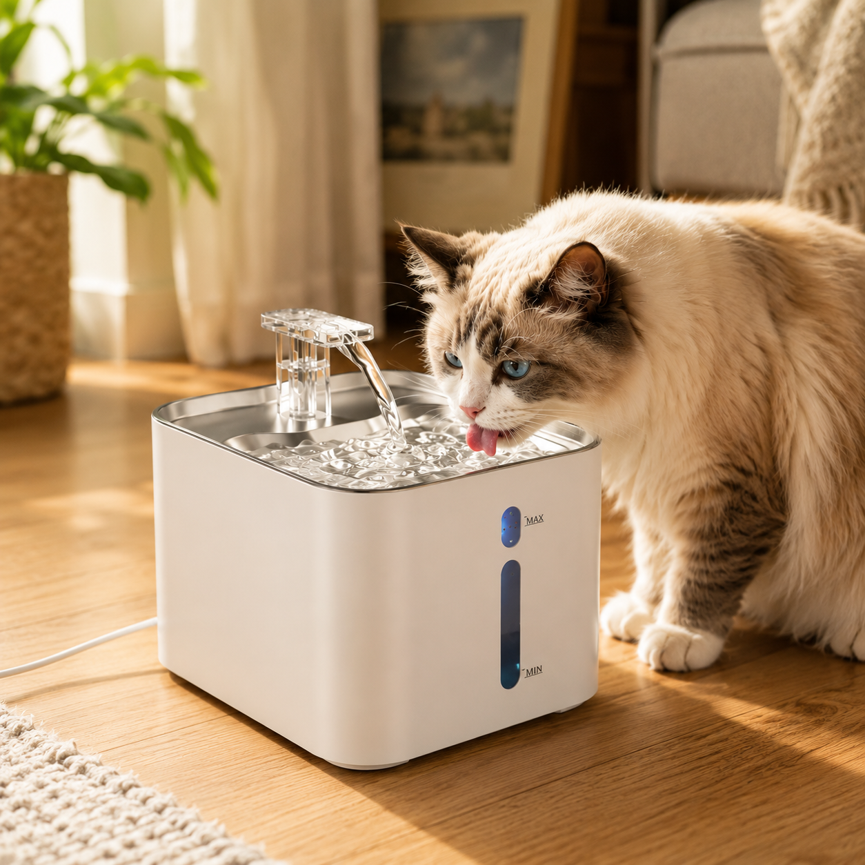Fontaine à eau en inox 4,2 L