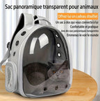 Weltraumkapsel-Rucksack für Katzen und kleine Hunde