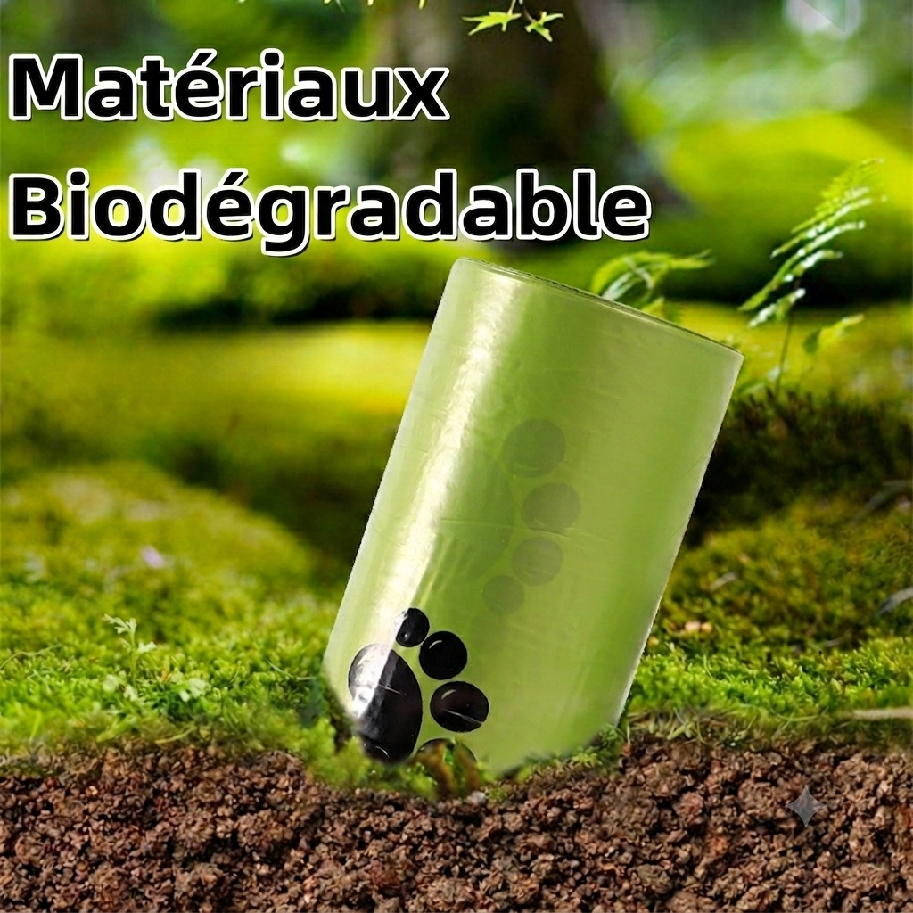 Sacs à crottes biodégradables