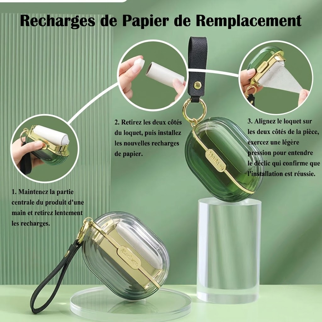 Rouleau Anti-Poils Réutilisable