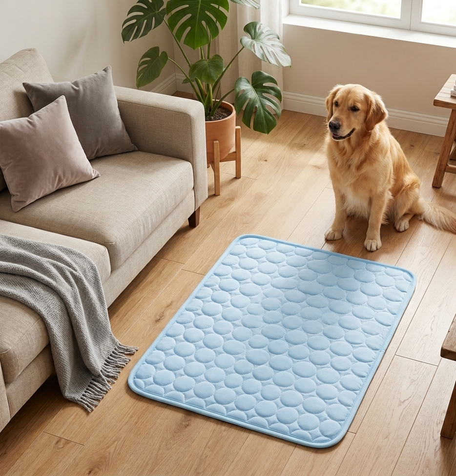 Tapis rafraîchissant pour animaux