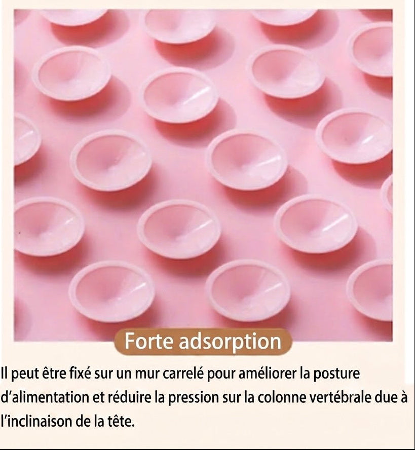 Tapis de léchage en fleur pour chien et chat
