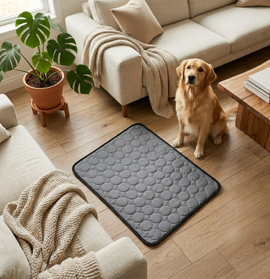 Tapis rafraîchissant pour animaux